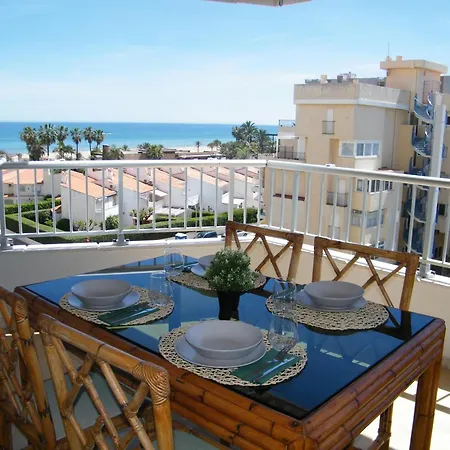 Playa De Gandia, Primera Linea Posterior, 3 Con Piscina Y Tenis. Exclusivo Familias - Es-314-8 *